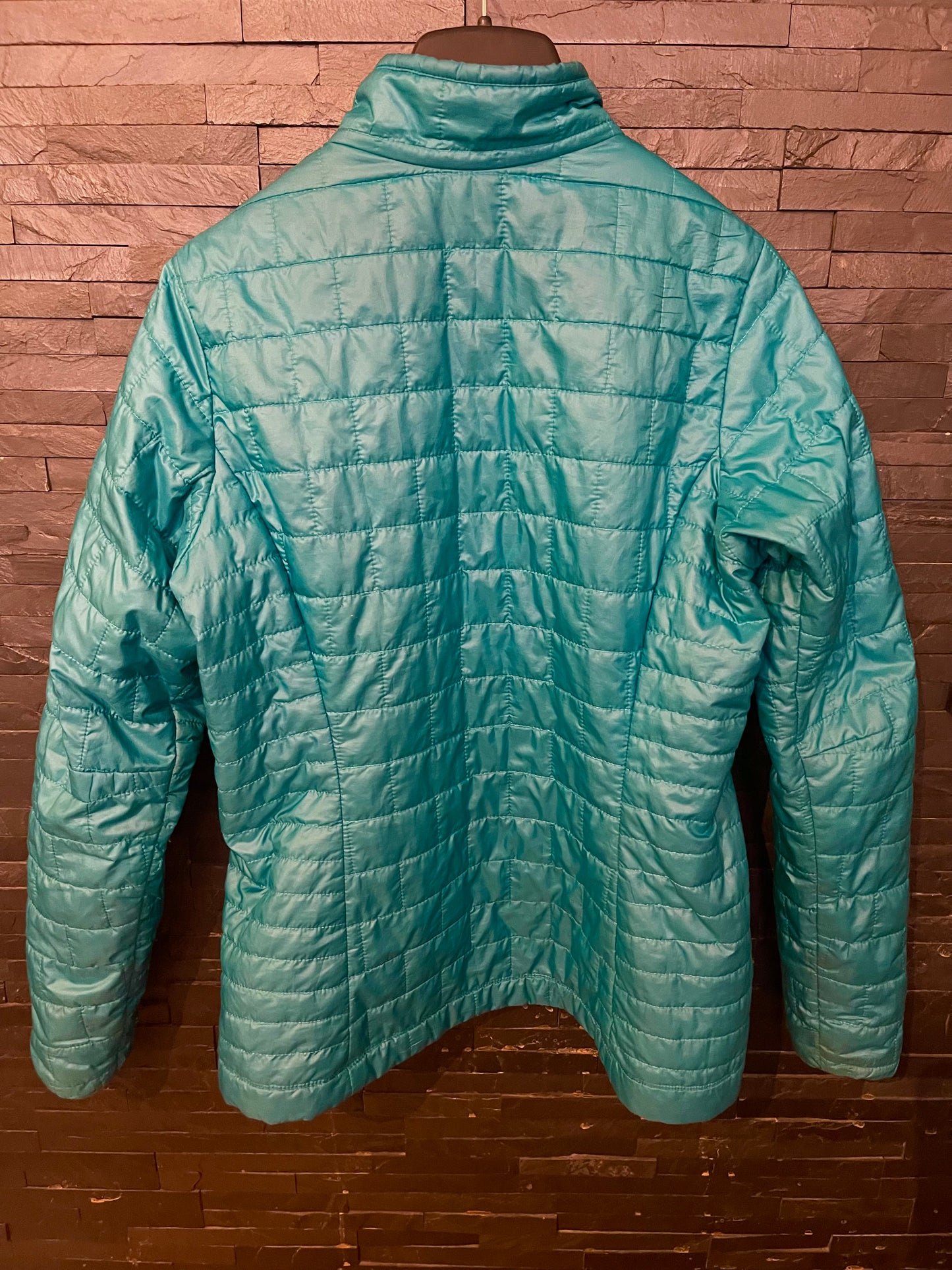 Primaloft Jacke von Patagonia (Damen L) Nano Puff türkis