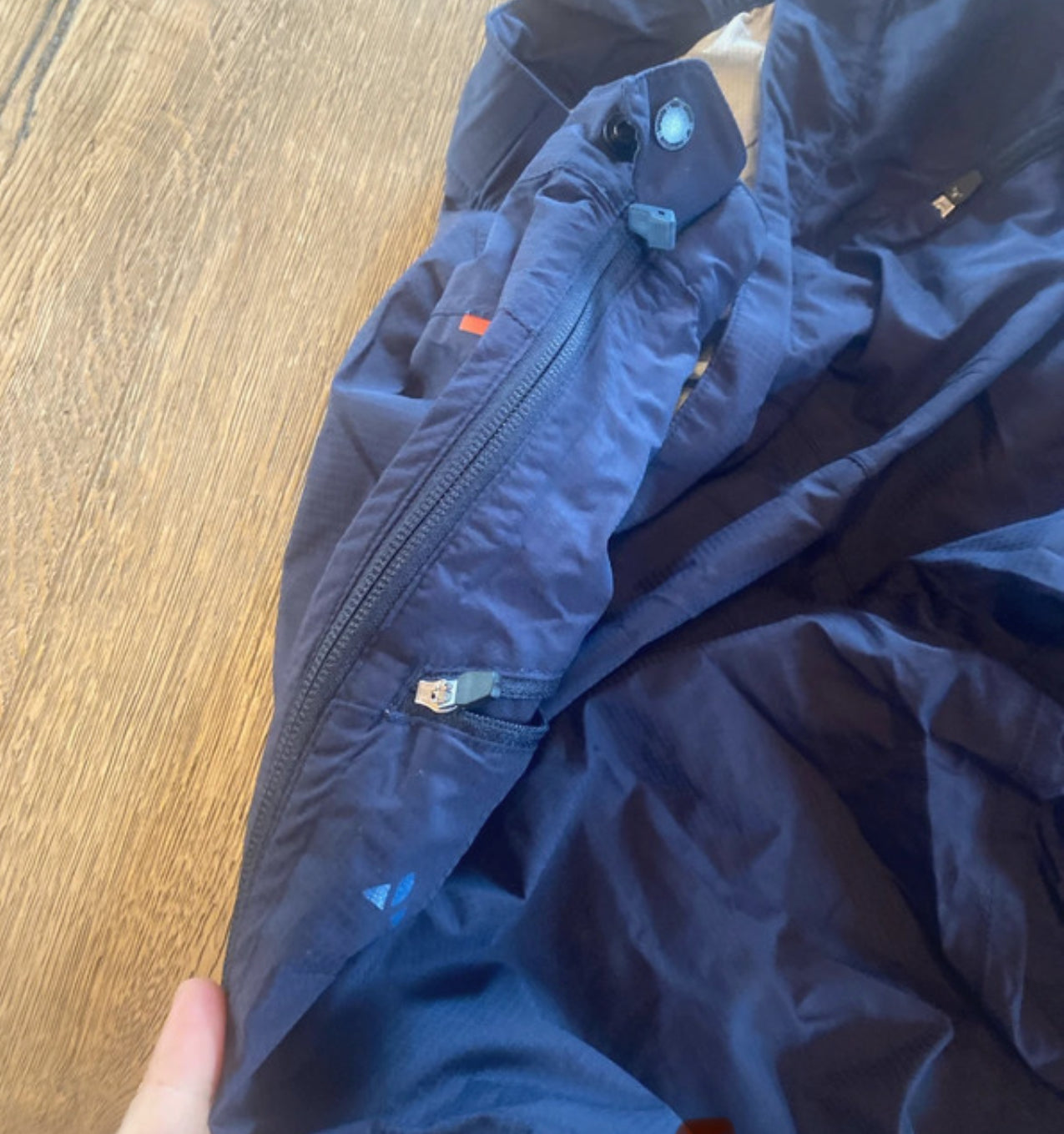 Regenhose von Vaude (XXL Herren) Hardshell Hose marineblau