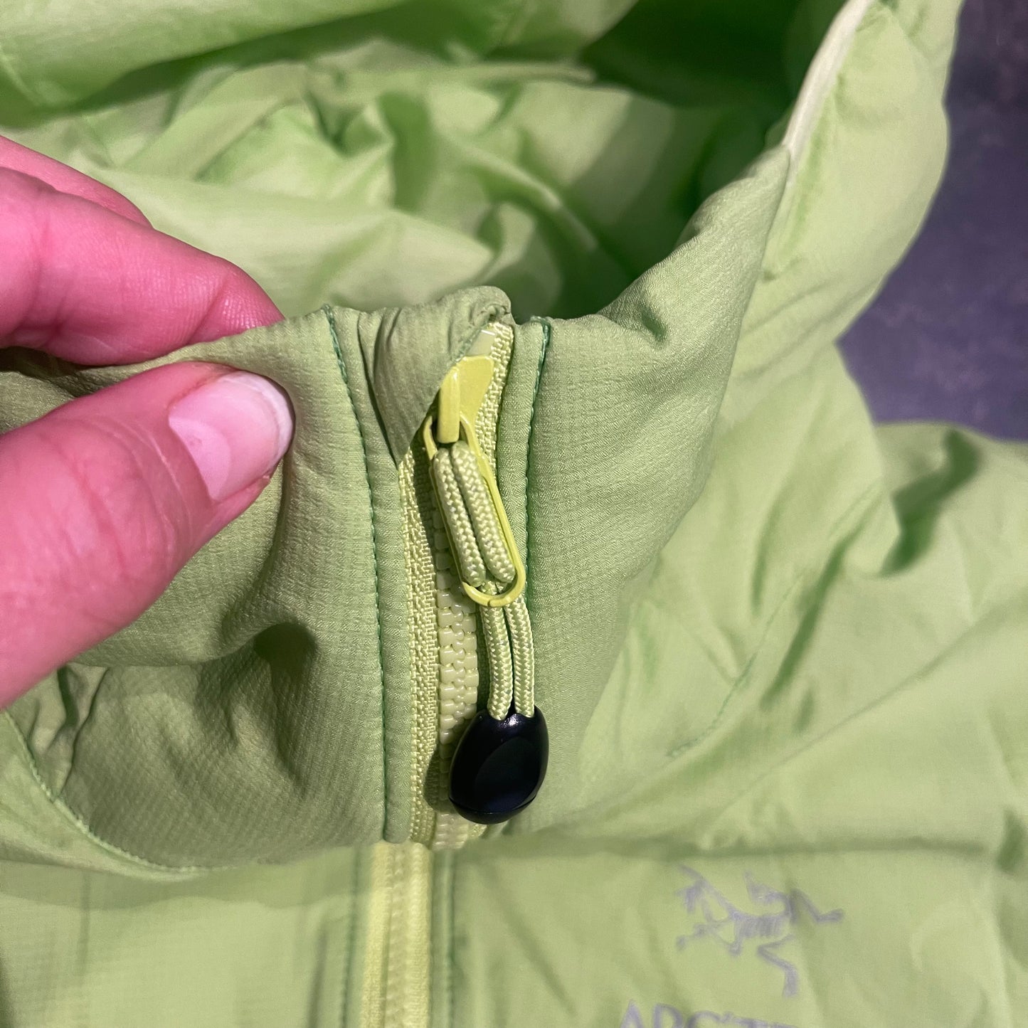 Jacke von Arcteryx Atom LT (S Damen) hellgrün