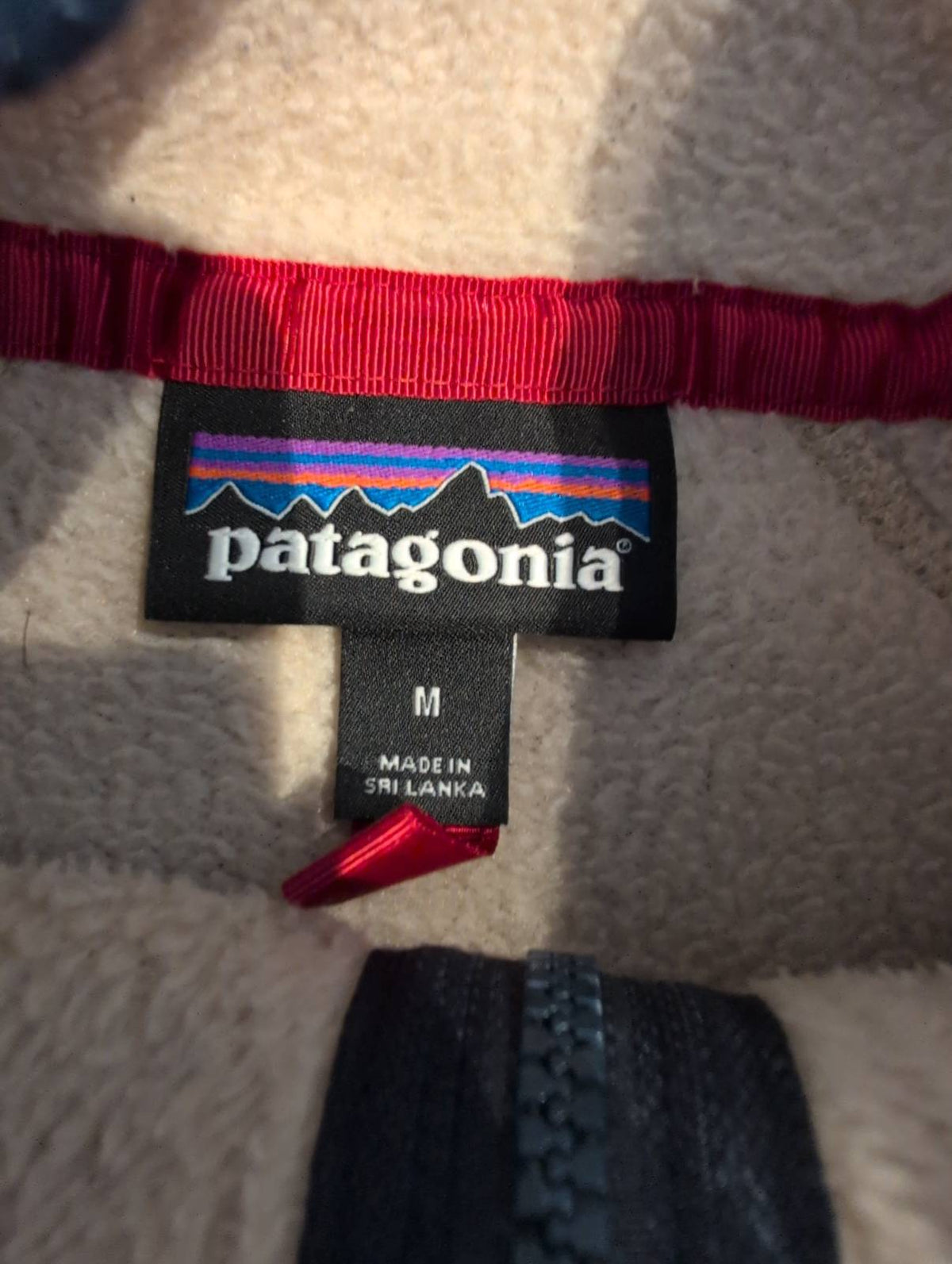 Patagonia Fleece Jacke (M Herren) Retro Pile creme beige