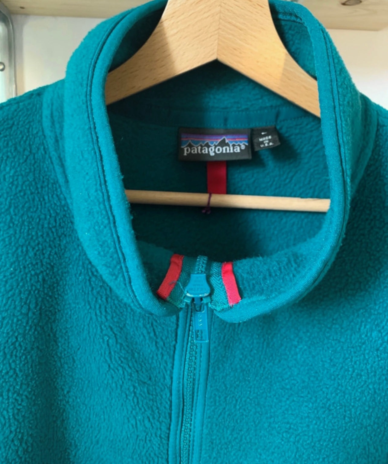 Fleece Weste von Patagonia (L Herren) Synchilla türkis