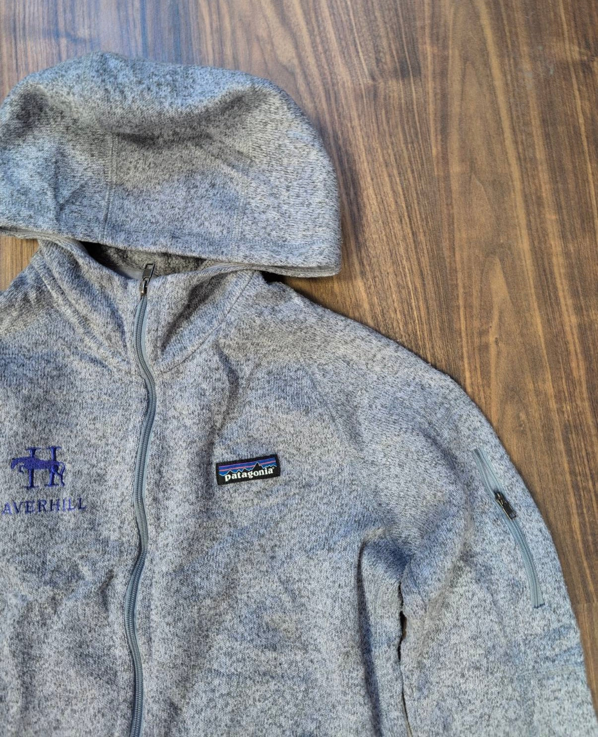 Patagonia Fleece Jacke (M Damen) Better Sweater Hoodie grau - wanderlich.com