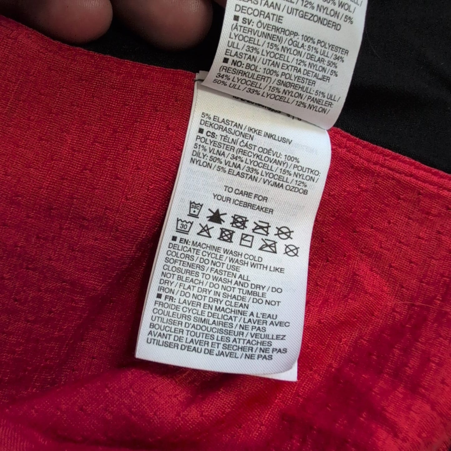 2-lagen Weste von Icebreaker Merino Nylon (M Damen) grau - wanderlich.com