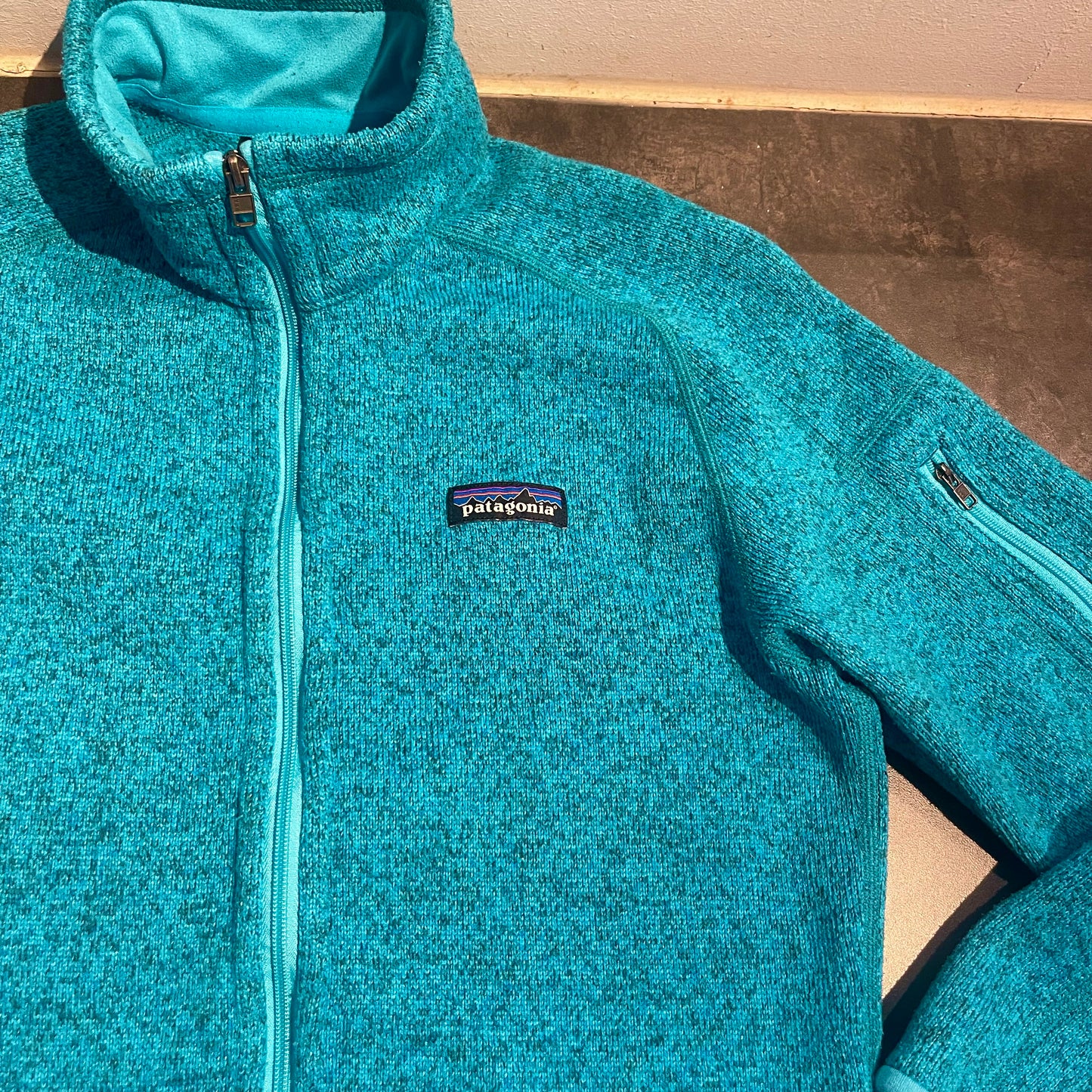 Patagonia Fleece Jacke ( S/M Damen) Better Sweater türkis