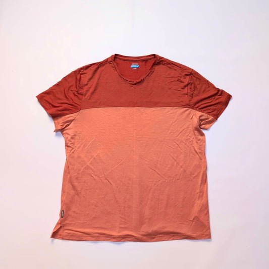 T-Shirt von Icebreaker Merino 125 Cool Lite (XL Herren) orange