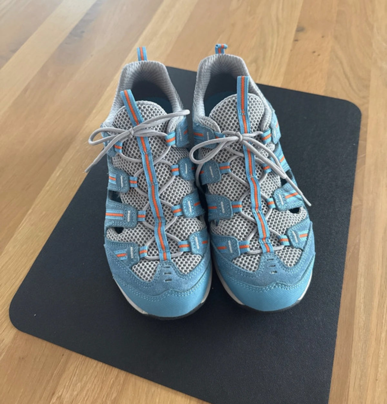 Sommer Wanderschuhe von Meindl Größe 42 Trekking Sandalen blau NEU