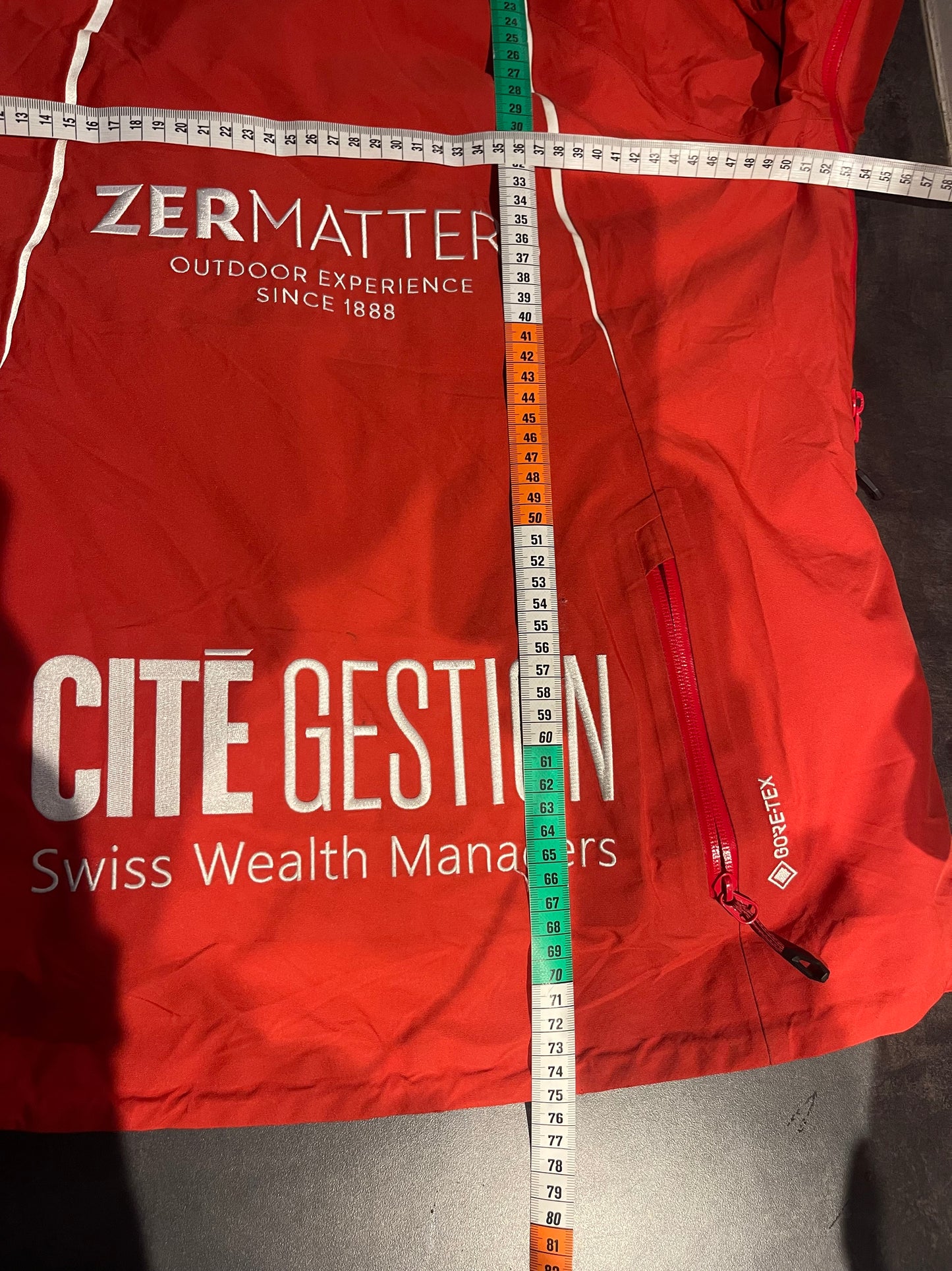 Ski Anzug von Mammut ( M ) Goretex Jacke Hose warm gefüttert rot