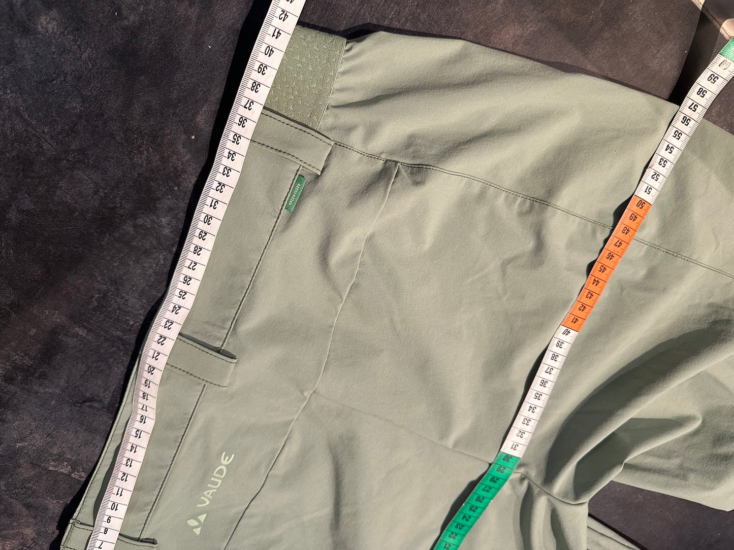 Zip Off Trekking Hose Vaude 2 in 1 ( L bis XL Damen) hell grün