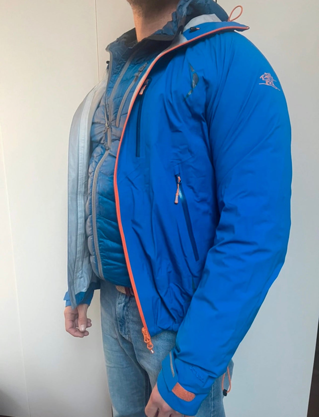 Hardshell Jacke Bergans of Norway (M Herren) wasserdicht blau