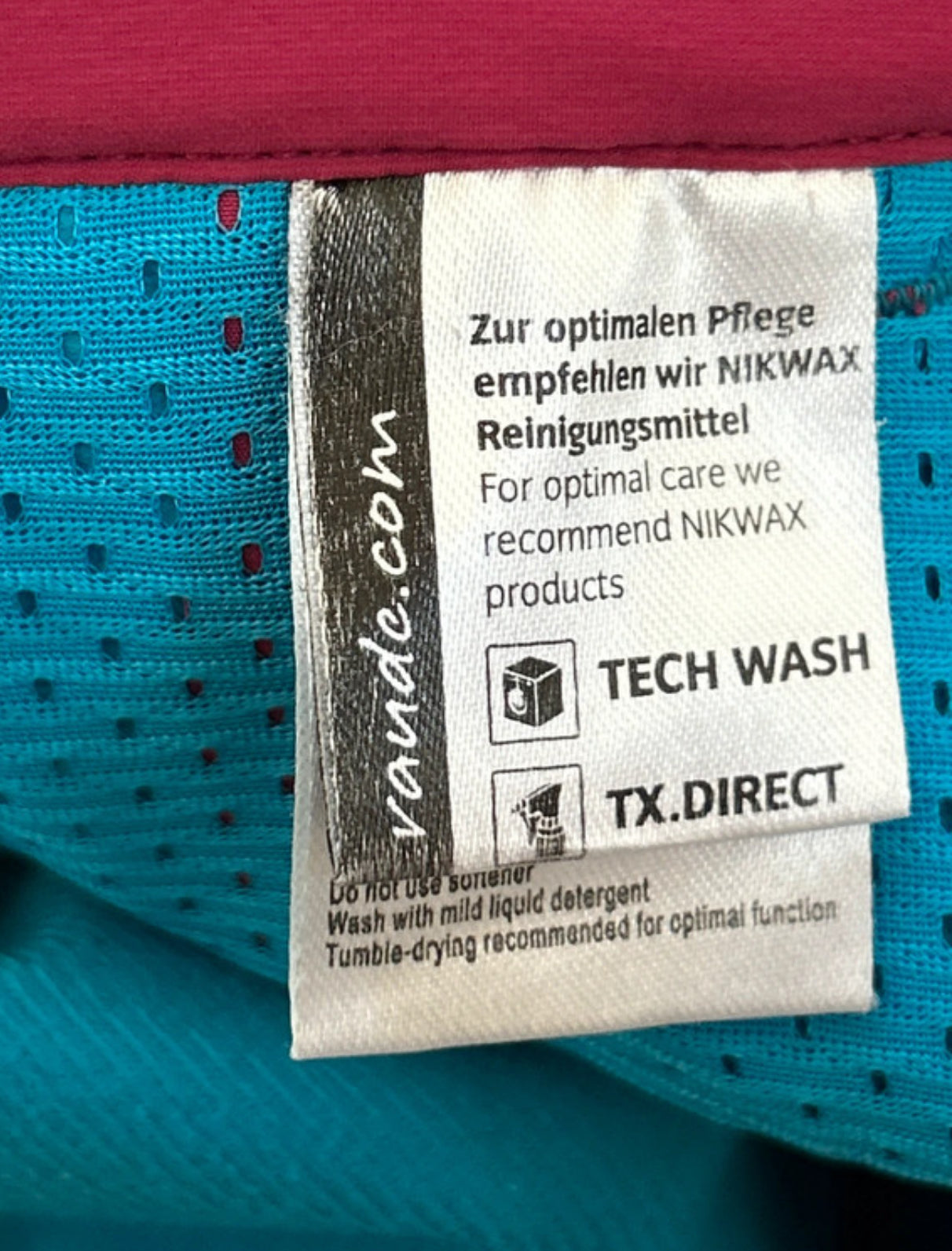 Skitouren Hose von Vaude (M/ L Damen) 3L Hardshell Magenta pink