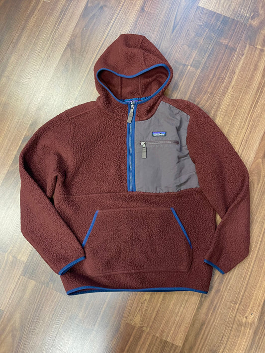Patagonia Retro Pile Fleece Hoodie (S Herren) Burgunder rot