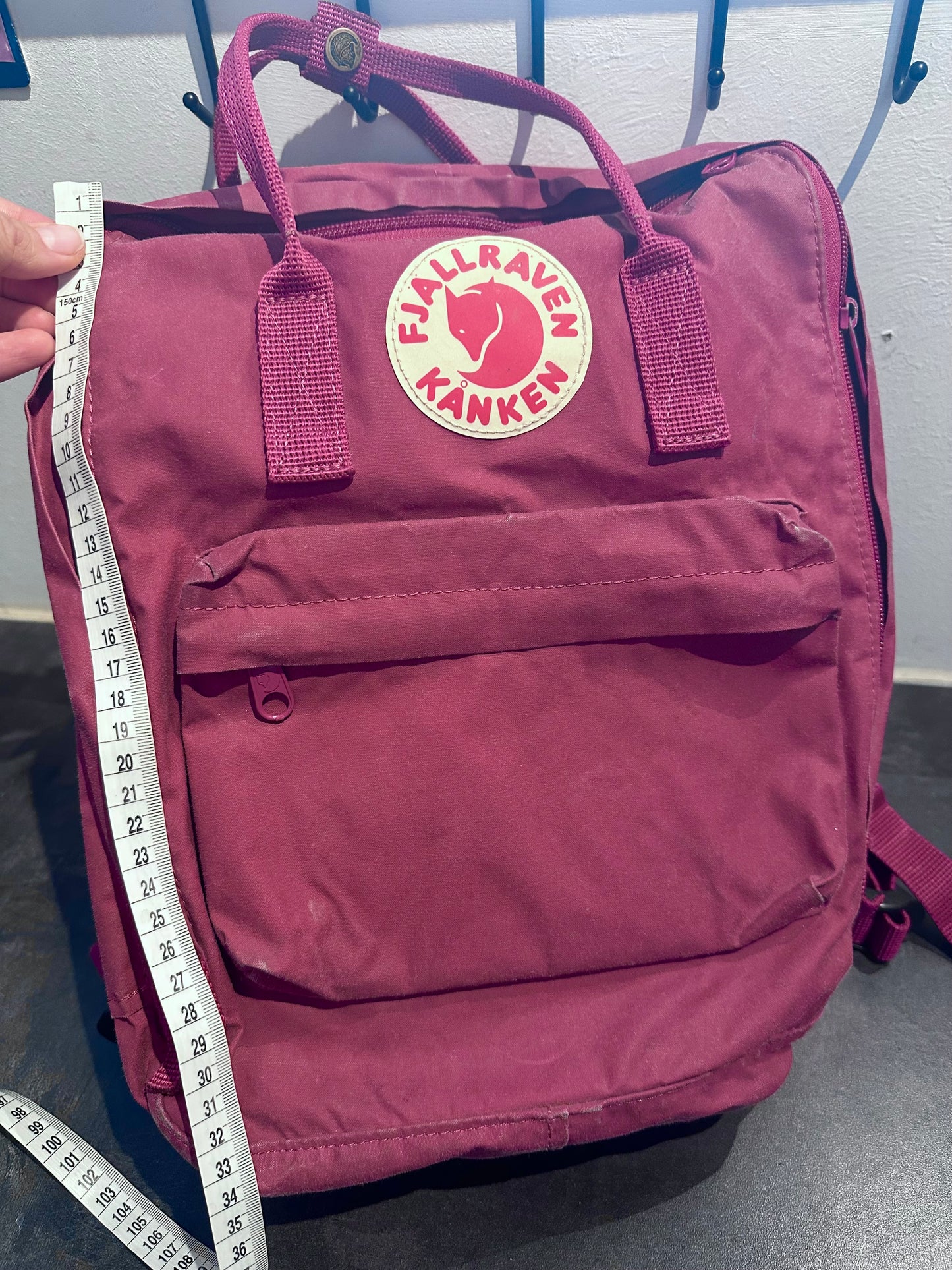 Fjällräven kanken Rucksack beerenfarbig