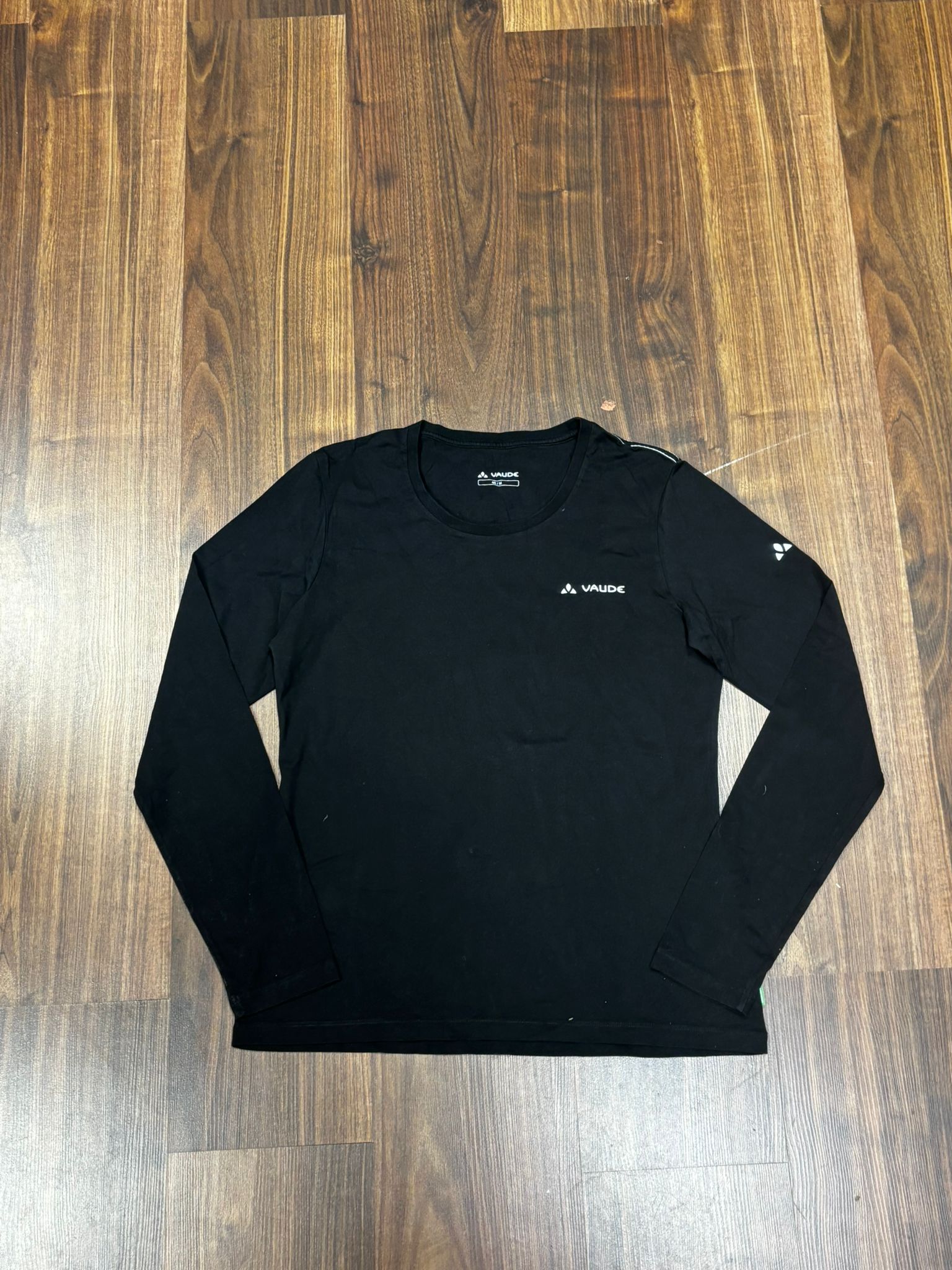 Longsleeve von Vaude (L Damen) 100% Baumwolle schwarz - wanderlich.com