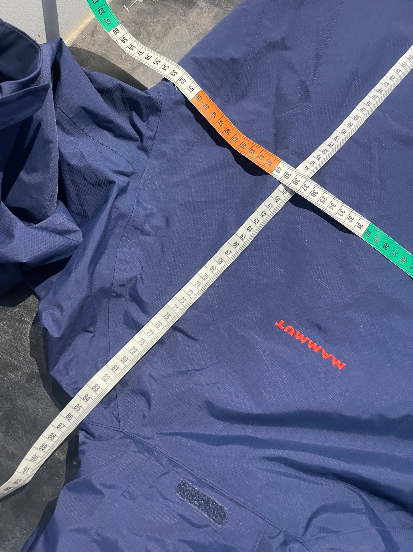 Hardshell Jacke von Mammut (L Herren) 3-lagig blau wasserdicht