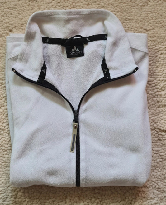 Fleece Jacke von Vaude (M Damen) Full Zip Shirt weiß