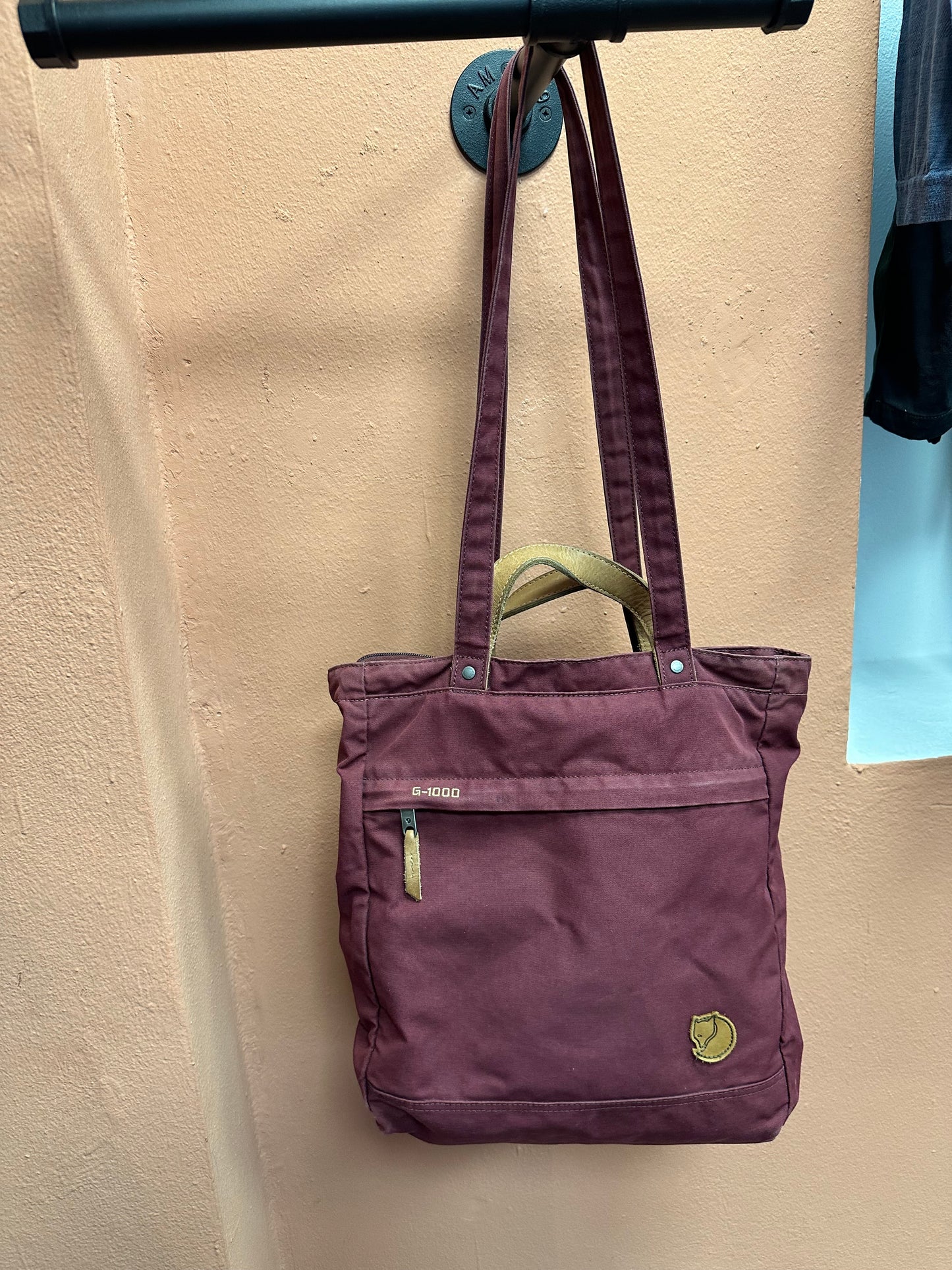 Tasche / Rucksack Fjällräven G-1000 Tote Bag No.1 Bordeaux