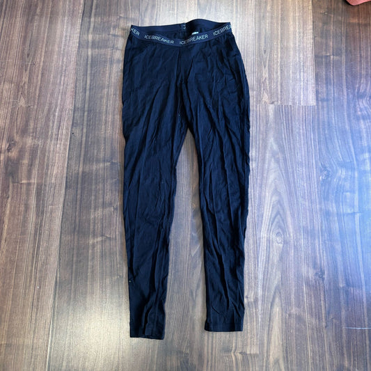 Lange Merino Unterhose von Icebreaker (L Damen) Tights / Leggings 200 schwarz - wanderlich.com