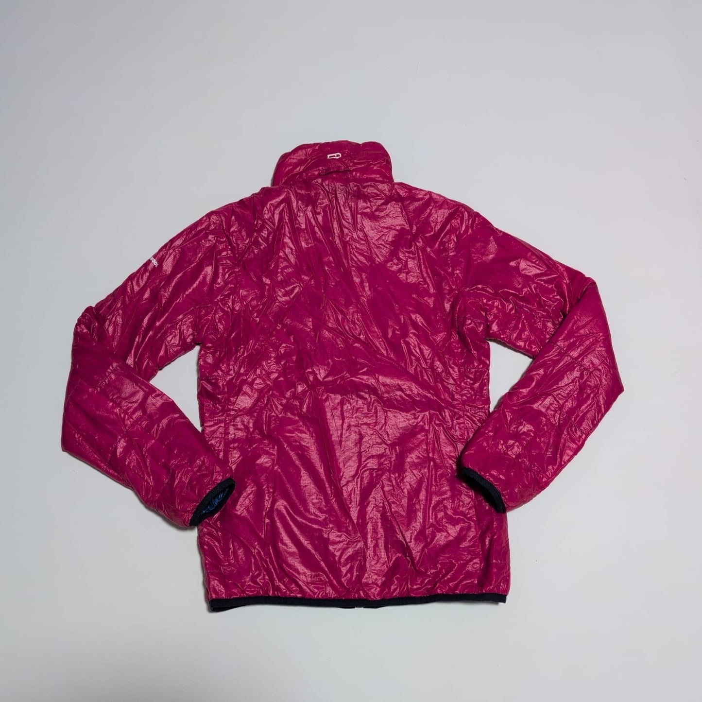 Daunen / Wolle Wende Jacke Ortovox (S Damen) pink blau - wanderlich.com