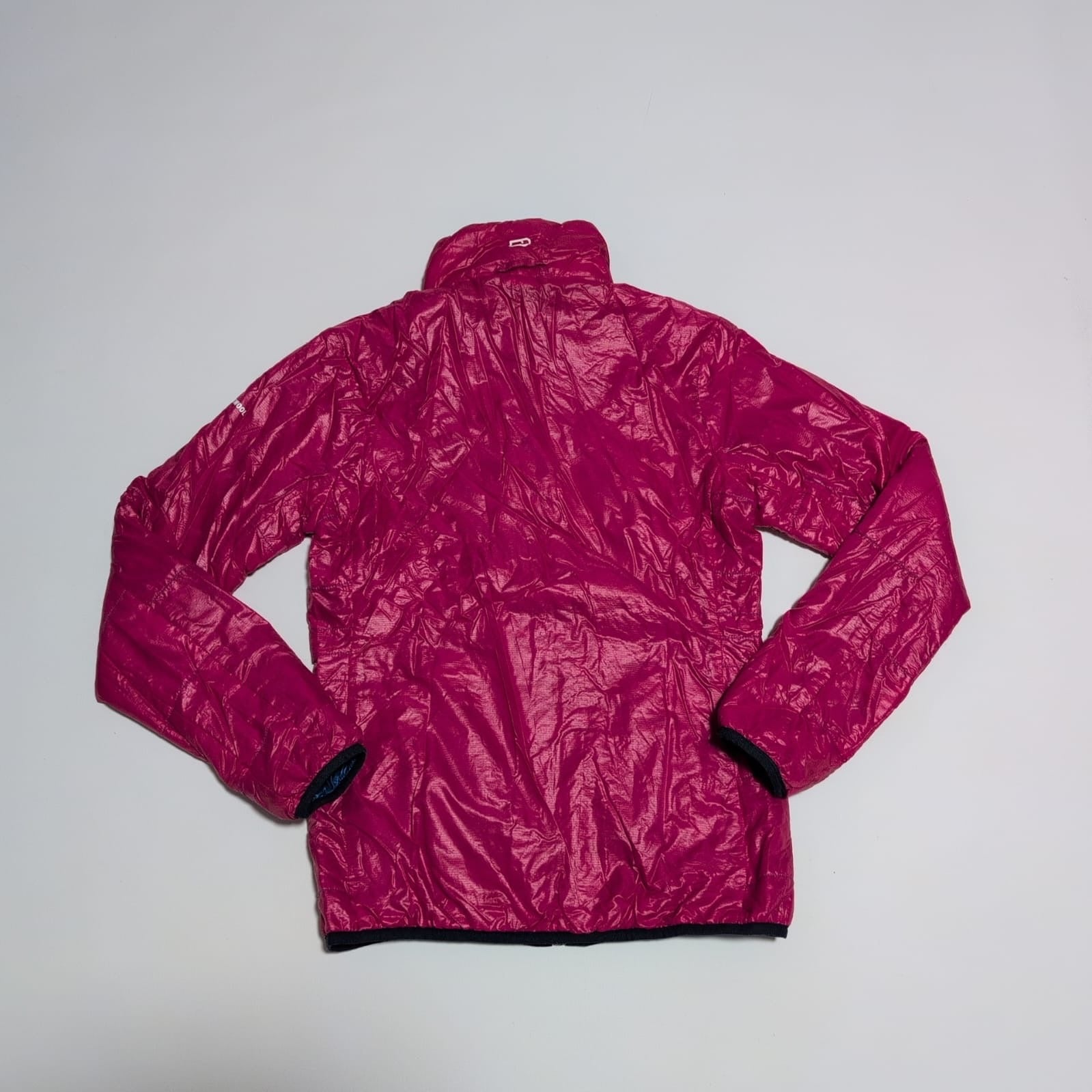 Daunen / Wolle Wende Jacke Ortovox (S Damen) pink blau - wanderlich.com