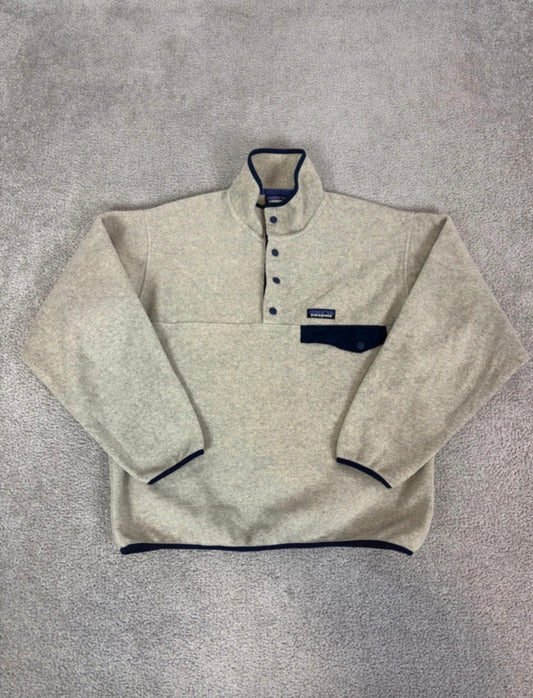 Patagonia Fleece Pullover (S Herren/ M-L Damen) Synchilla hellgrau