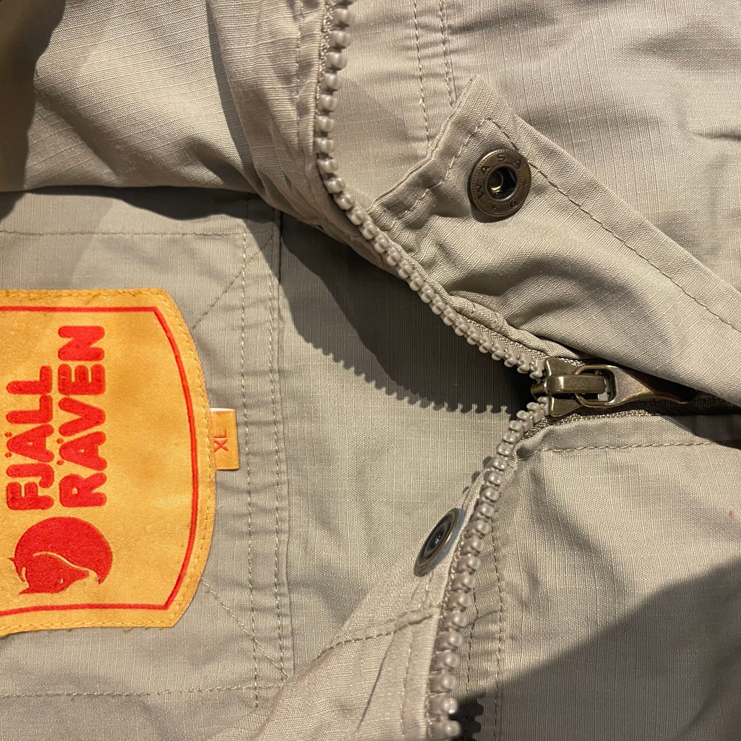 2in1 Jacke & Weste von Fjällräven G-1000 (XL Herren) beige