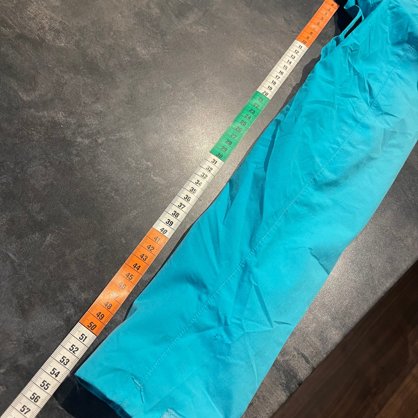 Regen Jacke von Vaude (S :36 Damen) türkis blau