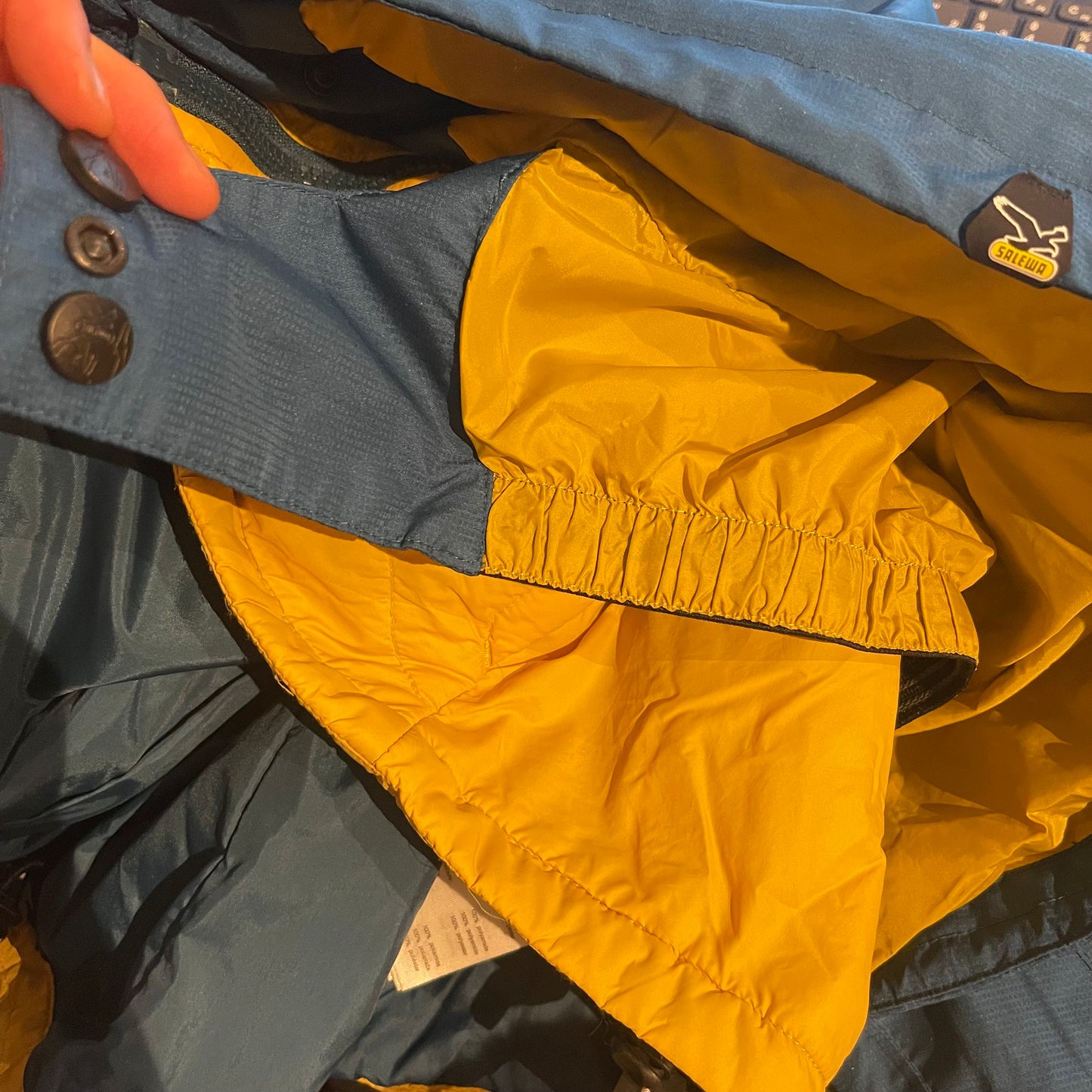 3in1 Jacke von Salewa (L Herren) wasserdicht + Primaloft türkis