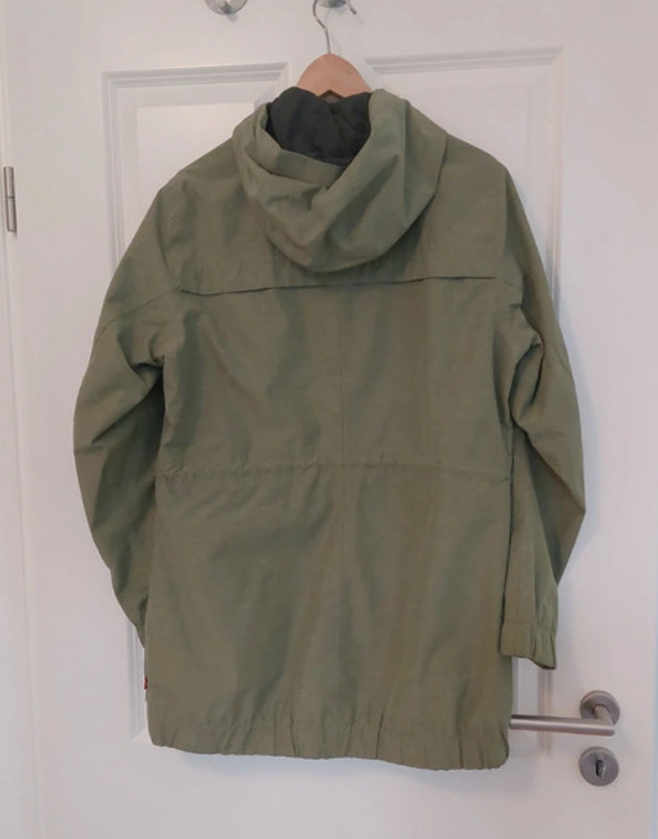 Regen Jacke von Vaude (L /40 Damen) wasserdicht grün