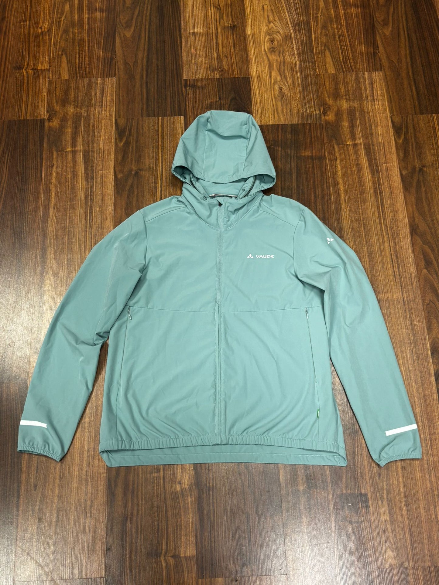 Leichte Stretch Jacke Vaude (XL Damen) Windbreaker minzgrün