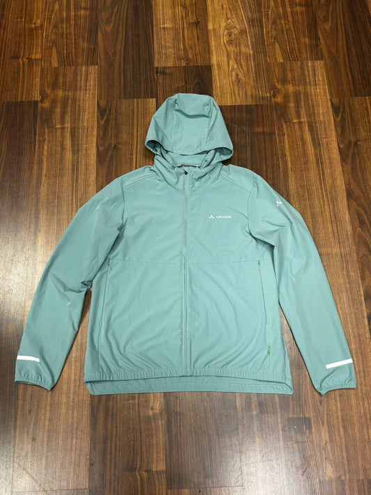 Leichte Stretch Jacke Vaude (XL Damen) Windbreaker minzgrün
