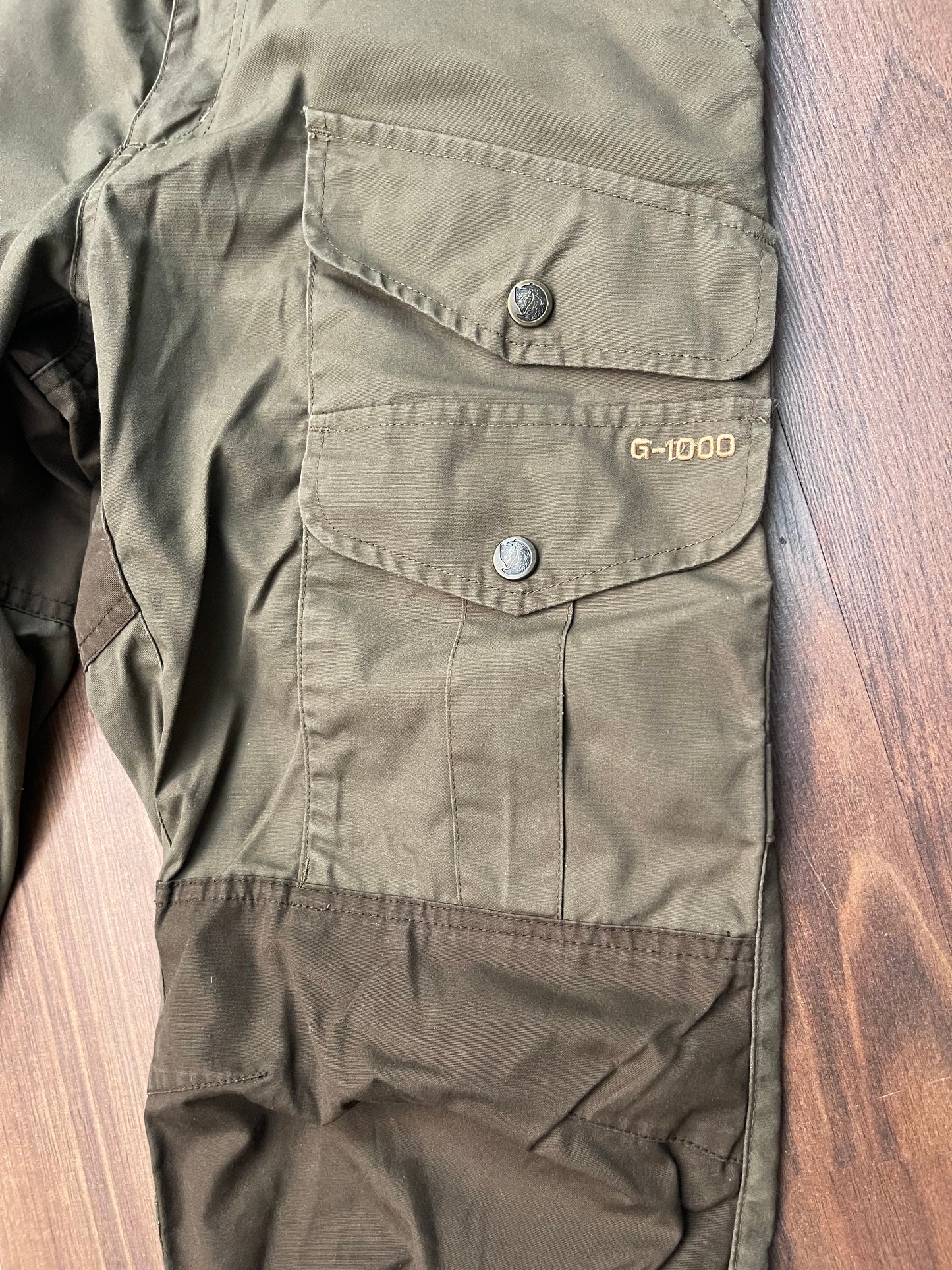 Hose von Fjällräven Barents ( S / 27-28" Damen) khaki braun - wanderlich.com