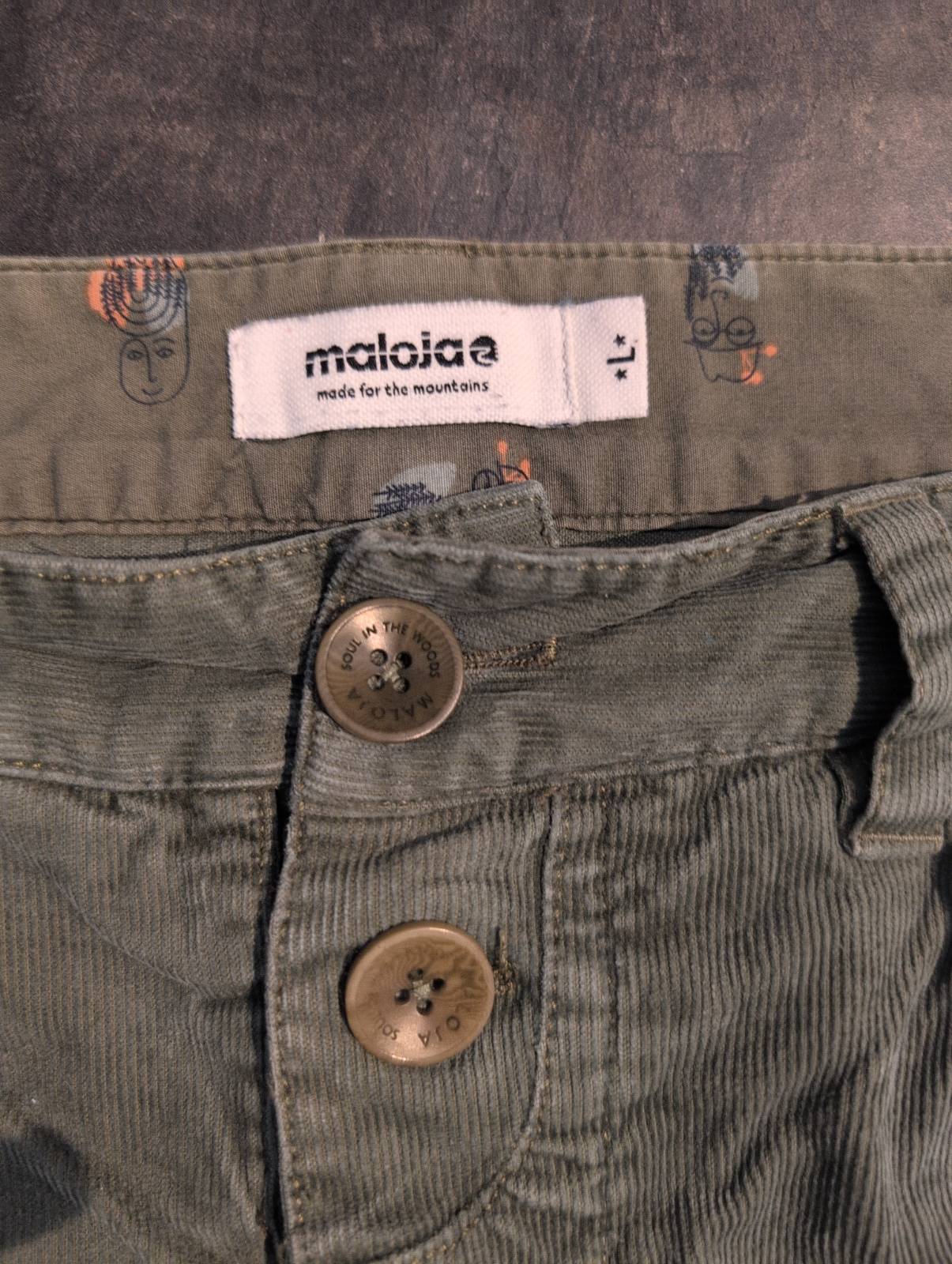 Cord Shorts von Maloja (L Damen) Cotton khaki
