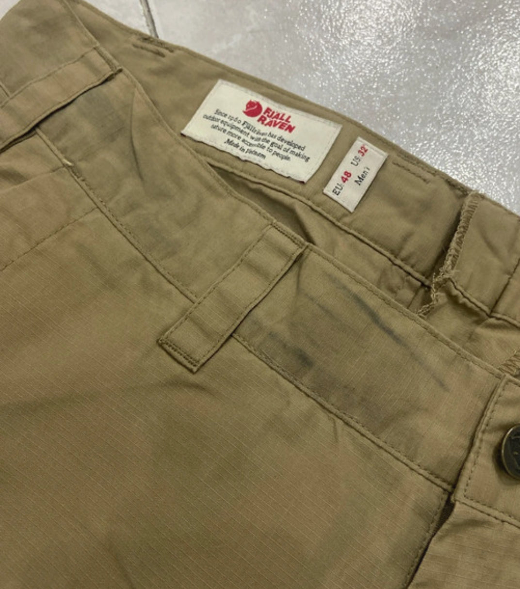 Zip-Off Hose von Fjällräven (Herren M) beige
