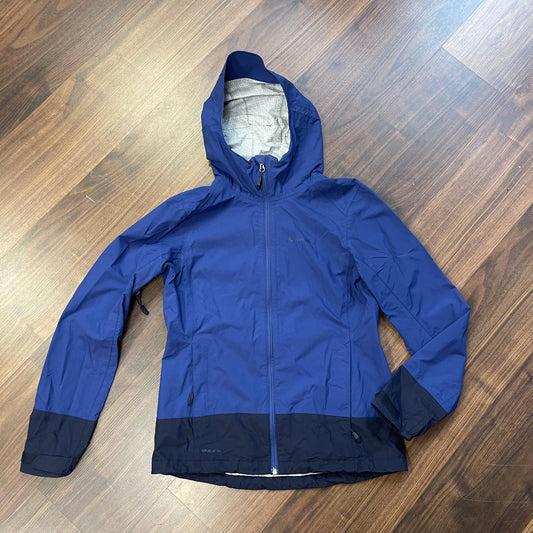 Regen Jacke von Vaude (M Damen) dunkelblau Hardshell