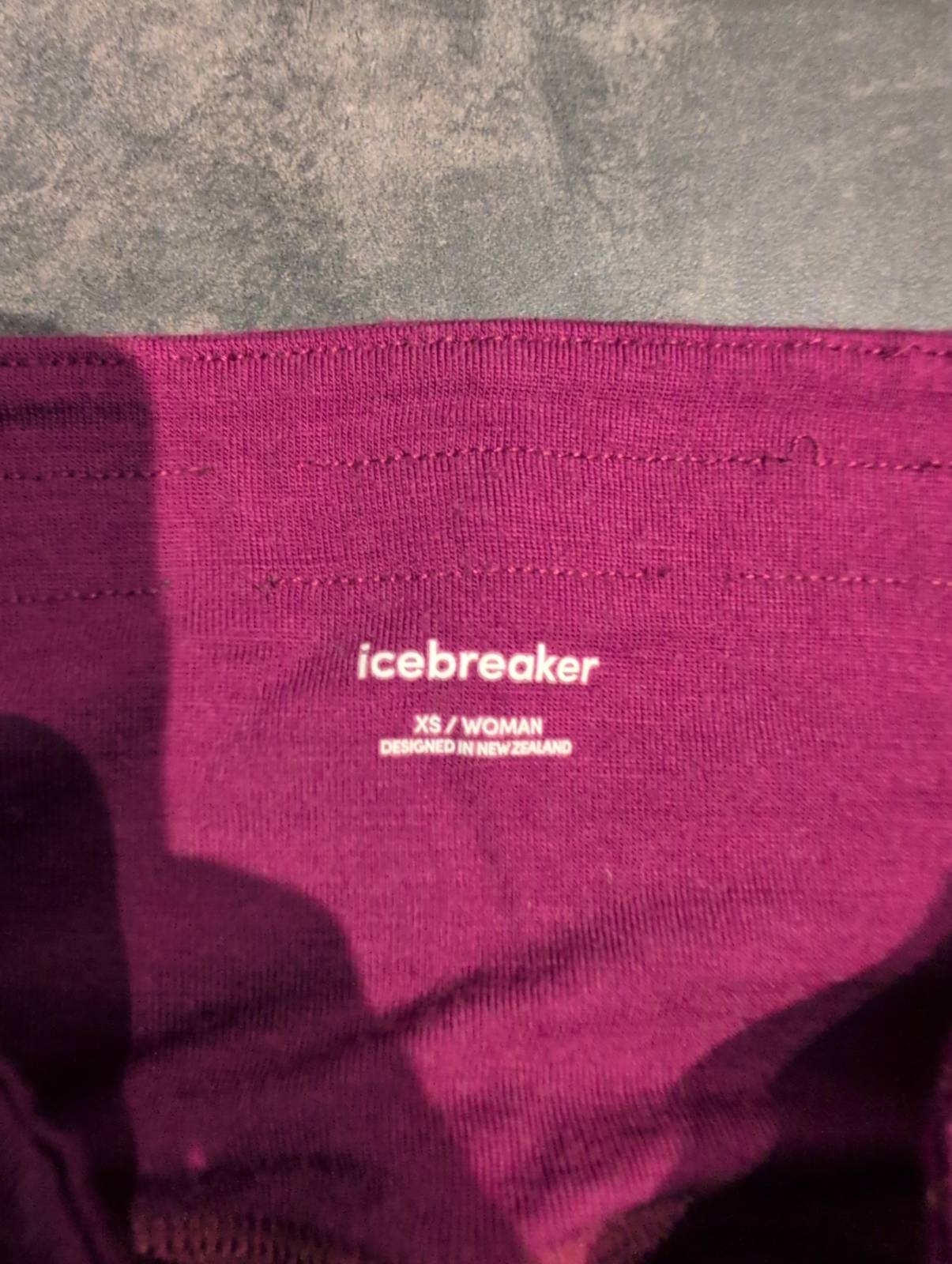 Merino Funktionshose von Icebreaker (XS Damen) Leggings lila