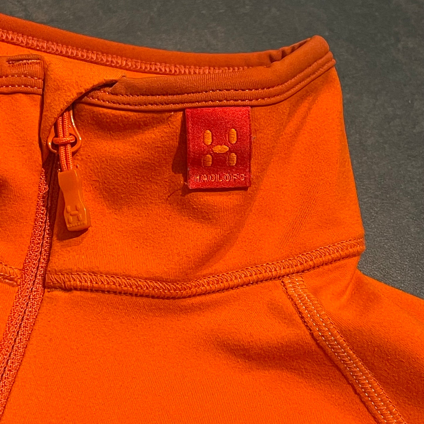 Thermo Shirt (L Herren) von Haglöfs Half Zip Longsleeve orange