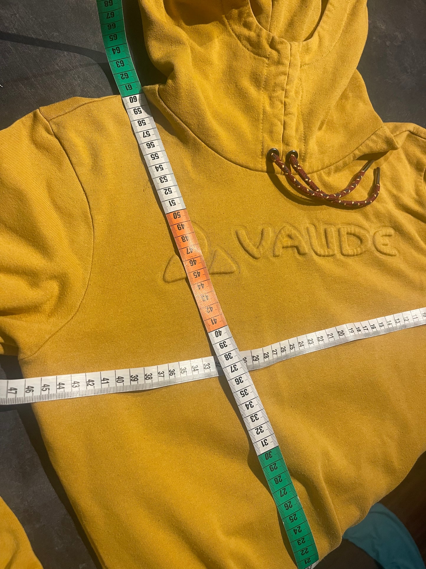 Kapuzen Pullover von Vaude XS/ S (36) Damen Hoodie gelb