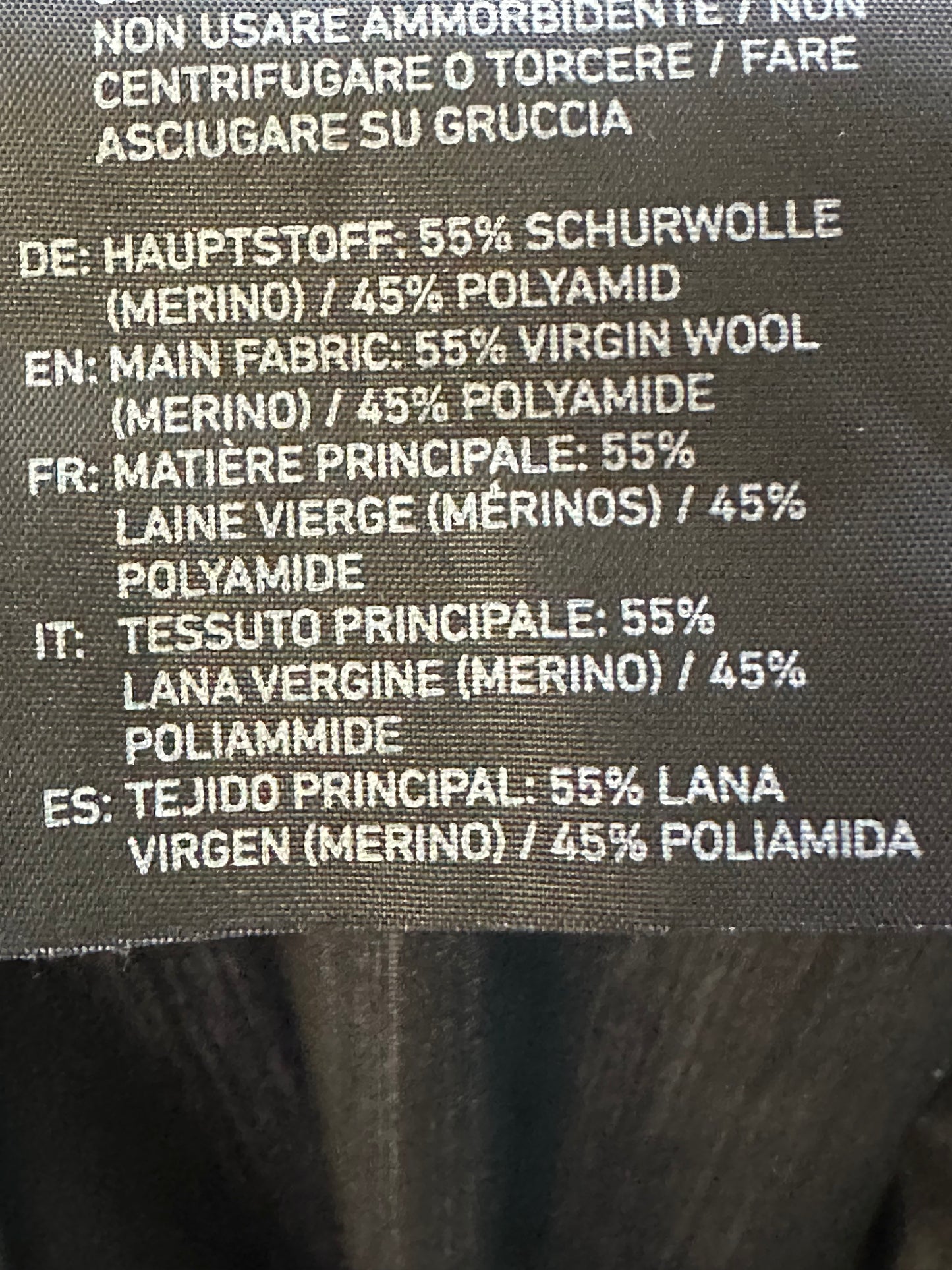 Ultraleichte Regen Jacke Ortovox (XL Damen) Merino inside blau schwarz