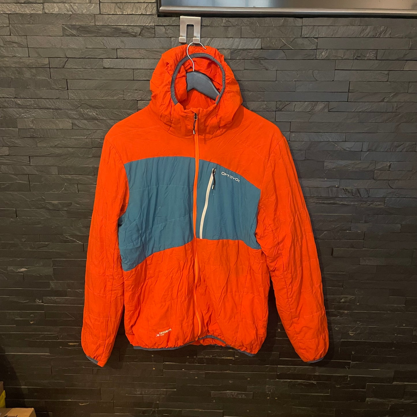 Leichte Ortovox Touren Jacke Merino inside (XL Herren) orange