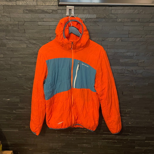 Leichte Ortovox Touren Jacke Merino inside (XL Herren) orange