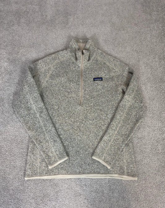 Pullover von Patagonia (L Damen) Better Fleece Strickoptik beige