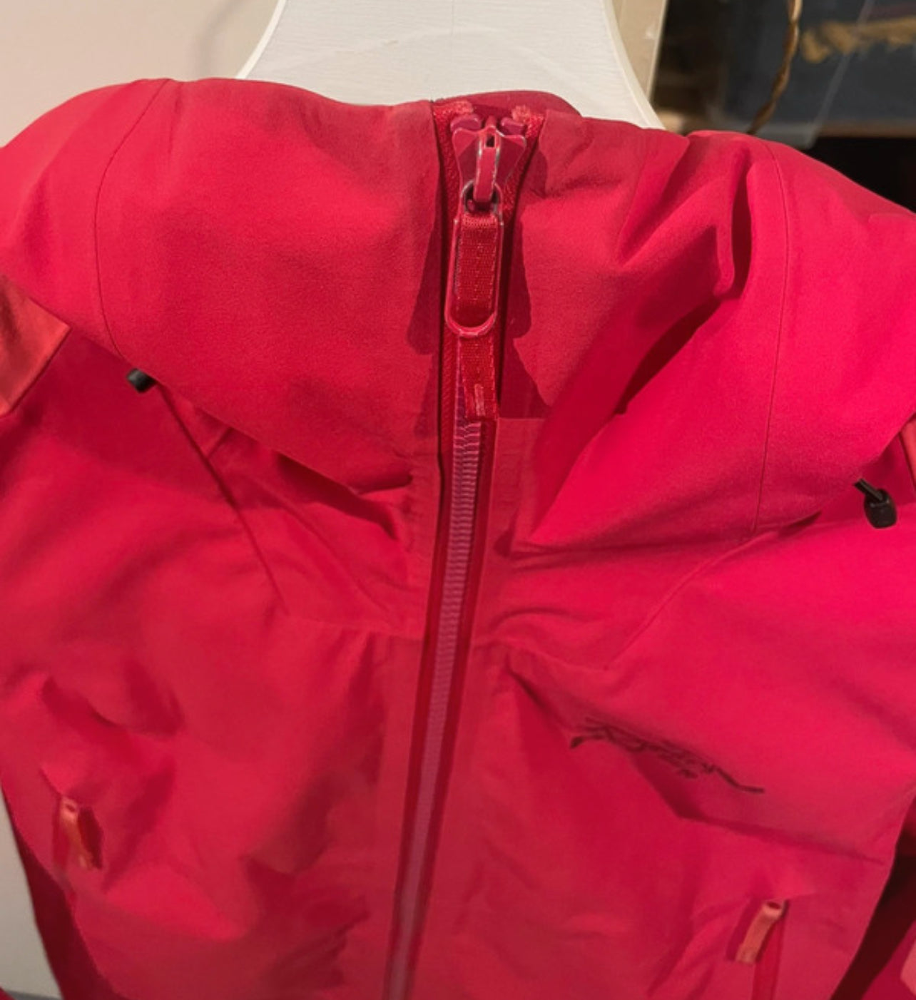 Hardshell Jacke von Arcteryx Beta AR (S Damen) pink-rot