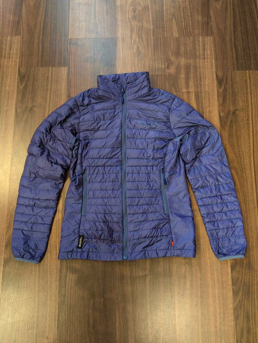 Daunen Jacke von Vaude (S :38 Damen) wasserabweisend lila blau - wanderlich.com