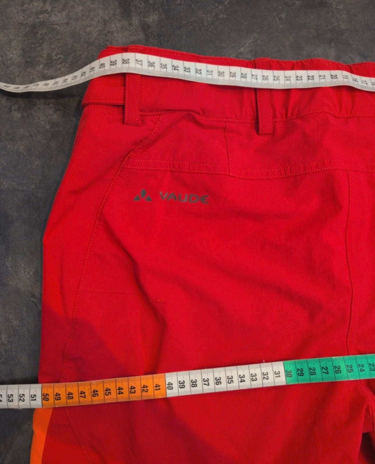 Trekking Hose von Vaude (Damen M ) leichtes Softshell rot
