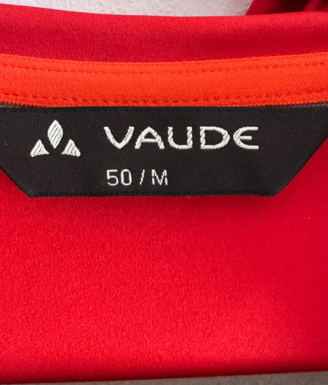 Sweat Jacke Vaude (M Herren) leichtes Softshell Hoodie rot
