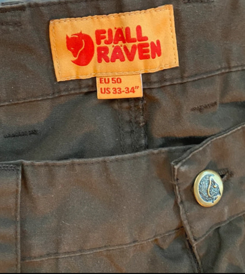 Hose von Fjällräven Barents Pro (L 33/34 Herren) G-1000 khaki