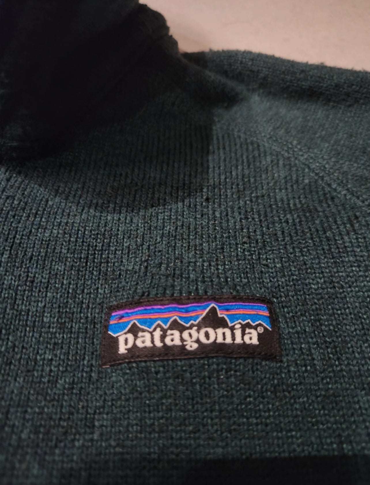 Fleece Jacke (Damen XS) Patagonia Better Sweater dunkelgrün