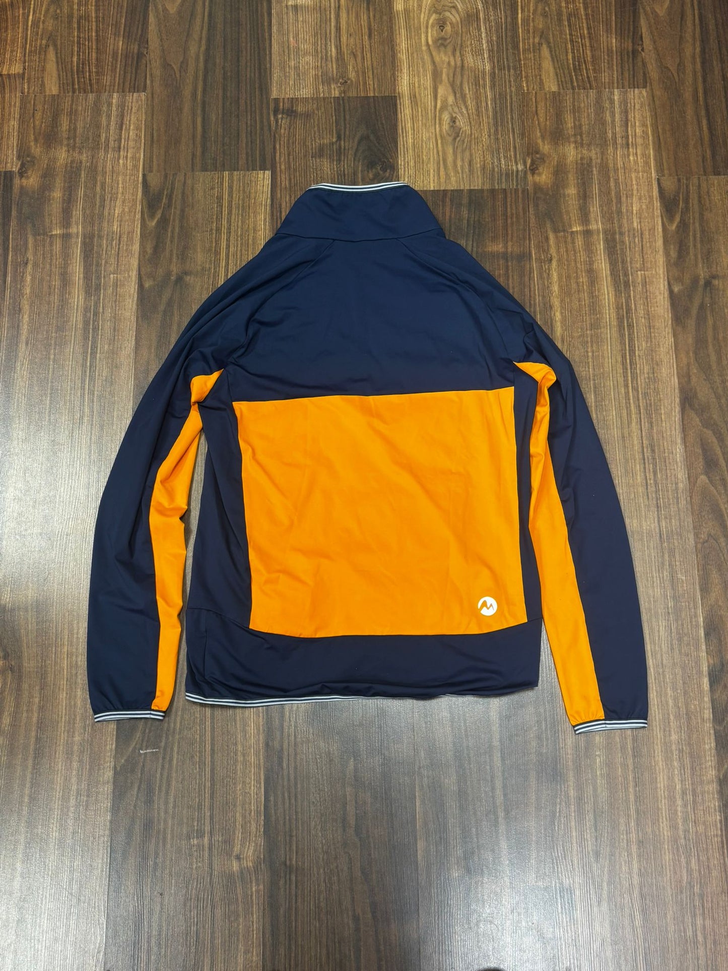 Hybride Jacke von Martini (M Herren) Primaloft + Stretch orange dunkelblau