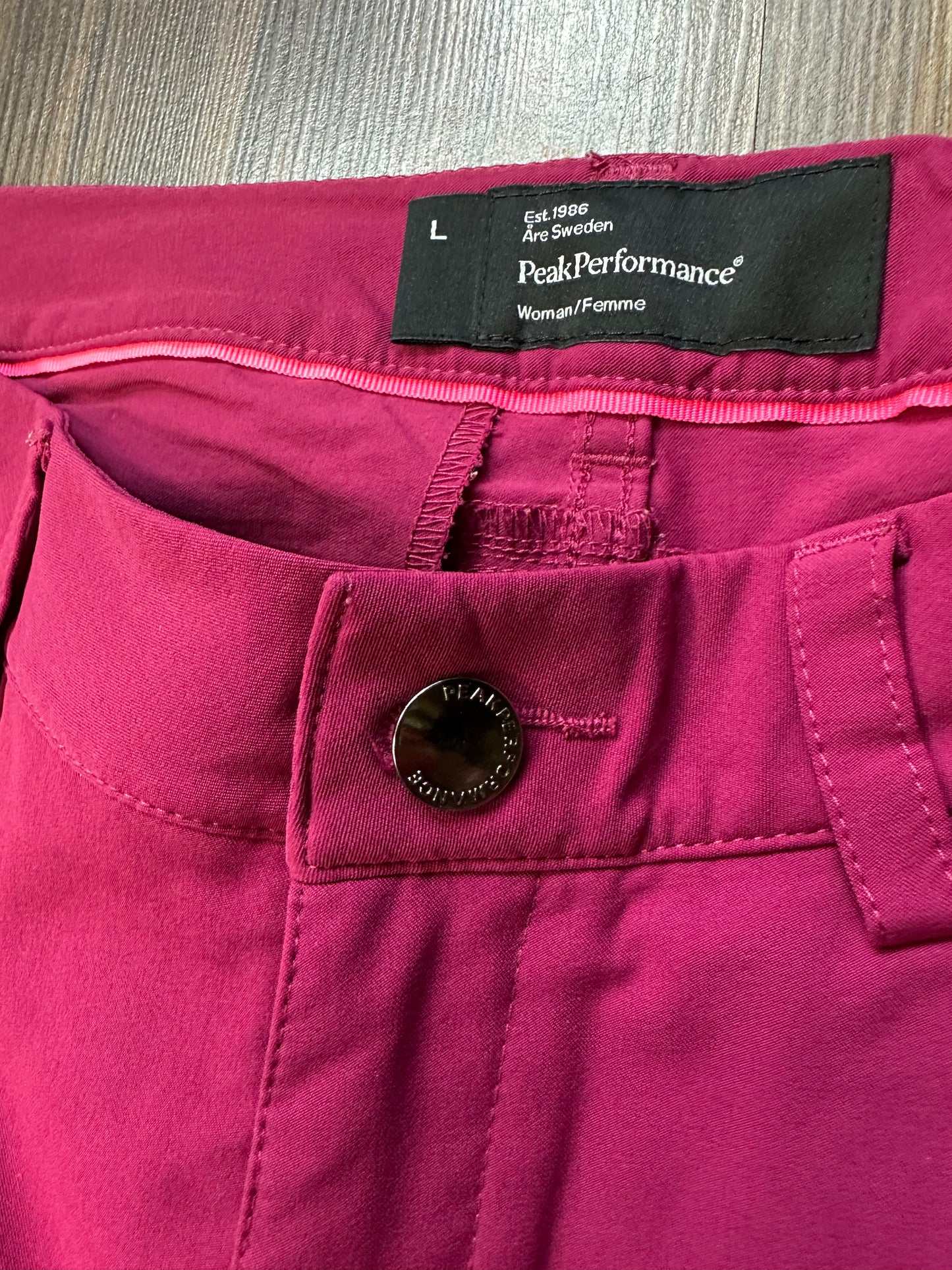 Zip Off Hose 2in1 (L Damen) Shorts Magenta pink