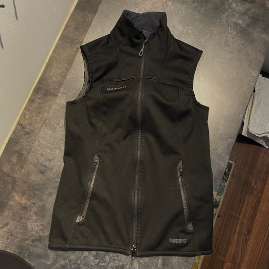 Softshell Weste von Mammut (S Damen) Windstopper schwarz